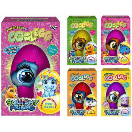 Набор "Cool Egg" Squishy Friend "Danko Toys" яйце мале.