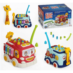 Розвивальний Бус 28140 "WToys", ОЗВУЧУВАННЯ УКРАЇНСЬКОЮ МОВОЮ