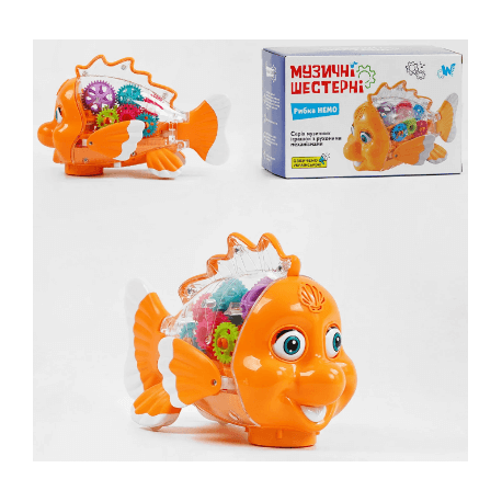 Рибка музична 33707 "WToys", ОЗВУЧУВАННЯ УКРАЇНСЬКОЮ МОВОЮ