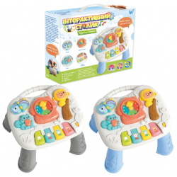 Ігровий музичний столик W-05133 "WToys", 2 кольори,